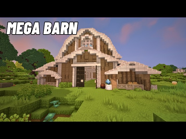How to build a Massive Barn in Hytale