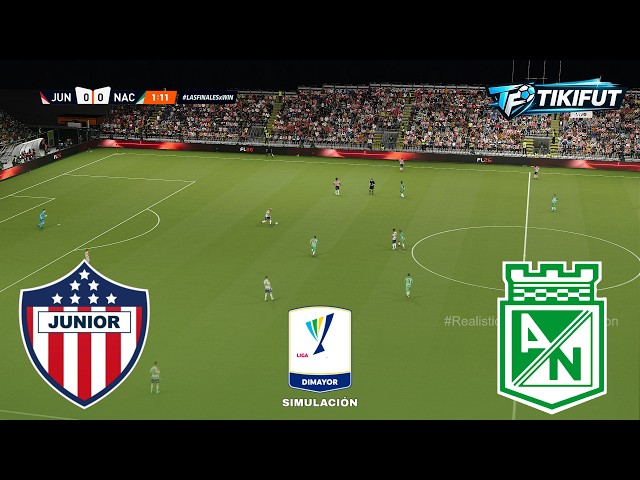 Junior vs Nacional Colombian League Final 2026 Full Match Simulation & Prediction