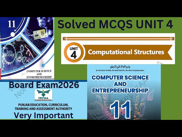 SOLVED MCQS UNIT4 Computational Structures.