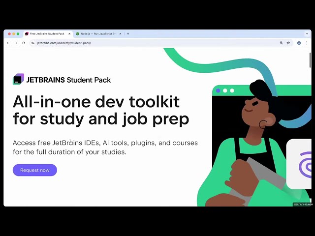 Your first WebStorm Javascript Project as a student