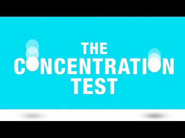 Concentration Challenge - Can you count the bounces?