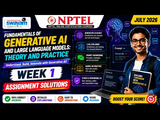 Fundamentals of Generative AI and Large Language Models:Theory and Practice Week 1 Assignment Answer