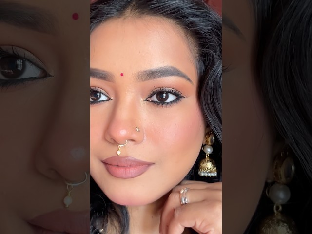 Easy full face makeup tutorial 🌸 #shorts #youtubeshorts #makeup #explore #fyp #reels