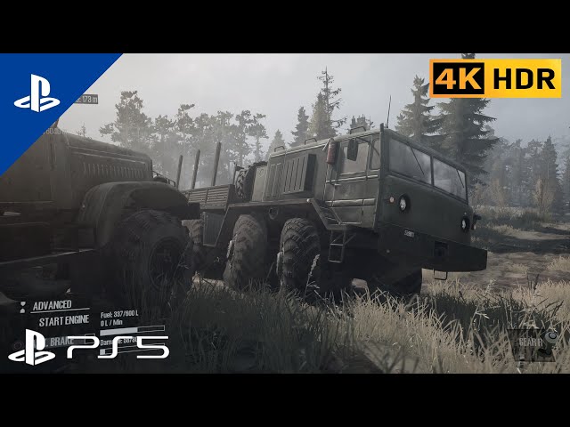 Full Map Completion with D-537 | MudRunner | Downhill #5 | PS5
