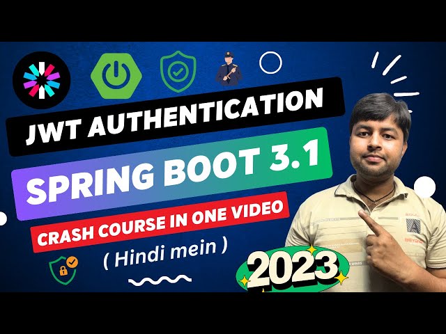 🔥Complete JWT Authentication with Spring Boot 3.1 in One Video