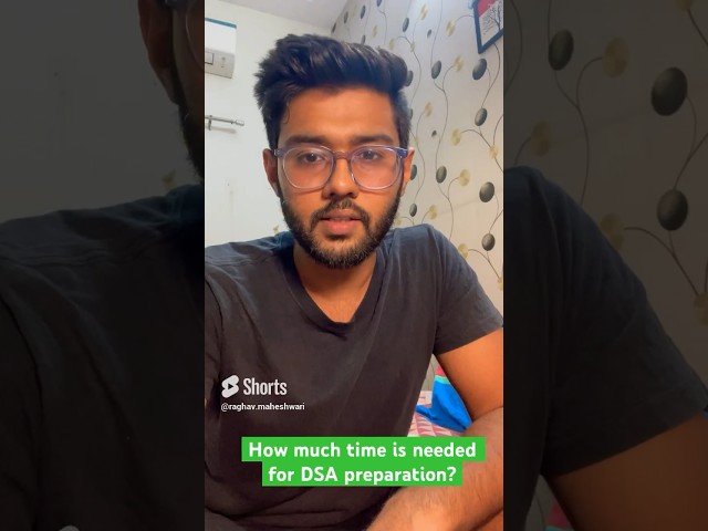 DSA preparation time for beginners #faang #dsa #google