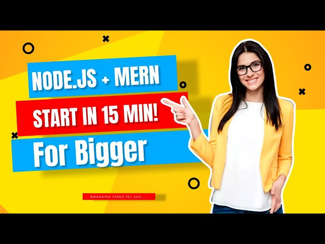 🔥 "How to Install Node.js & Kickstart Your MERN Stack Project in 15 Minutes! Tutorial" 🚀