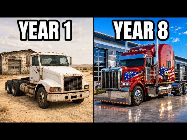 FROM $0 TO A MEGA TRUCKING EMPIRE | 8 YEAR FULL MOVIE