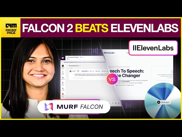 Falcon 2 Beats ElevenLabs: Inside MURF AI’s Ultra-Low Latency Voice Agent | Front Page