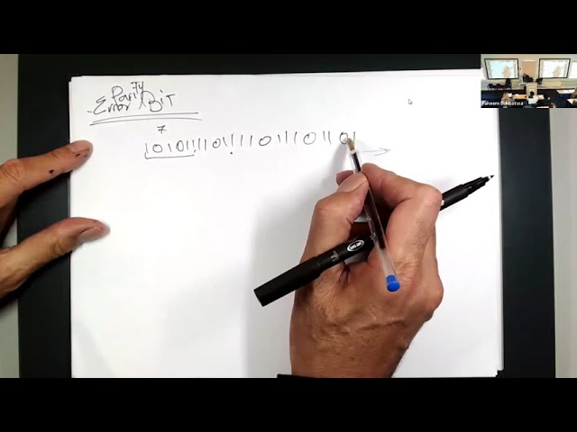 2022 09 27 Networks Parity bit and Block parity error detection x720 Faheem Bukhatwa
