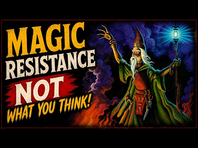 Magic Resistance Is Not What You Think It Is