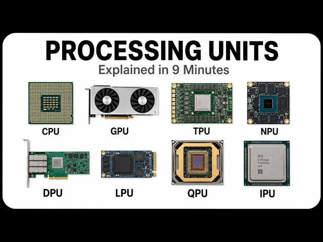 Every Processing Unit Explained in 9 Minutes!