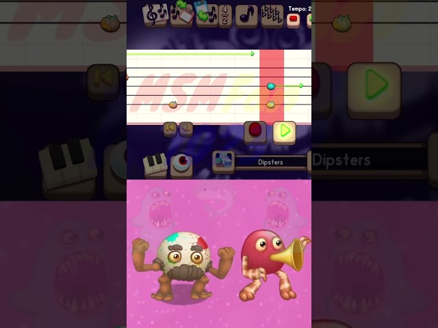 Candy Island Gumtromp & Gobstomper Composer Tutorial #msm #fanmade #mysingingmonsters
