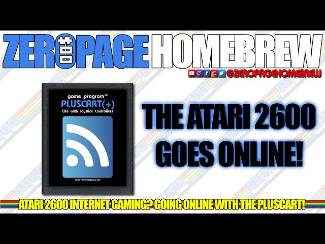 PlusCart(+) Wifi Multicart Special, Internet Combat (Exclusive World Premiere): 2600 Atari Homebrew