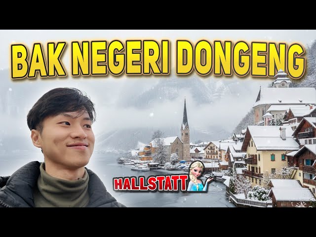 ELSA's Frozen Village☃️ in Real Life😱⁉️ HALLSTATT: The Beauty of a Mountain Village in AUSTRIA🇦🇹🏔️