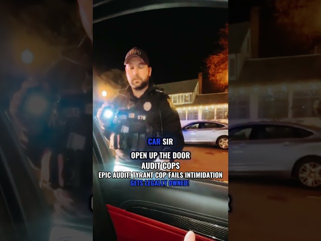 Tyrant Cop Fails Intimidation Gets Legally Owned! First Amendment Audit #copsowned #cops #idrefusal