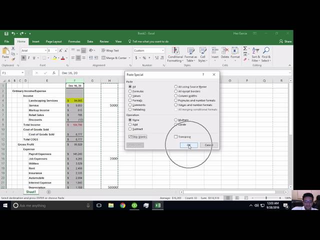 Best Excel Shortcuts & Tricks: Paste Special