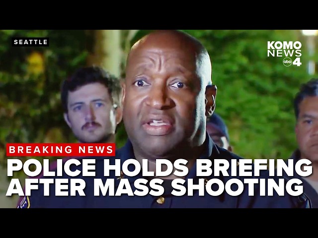 LIVE: Police give details on mass shooting at Seattle Center that killed 3, injured 4