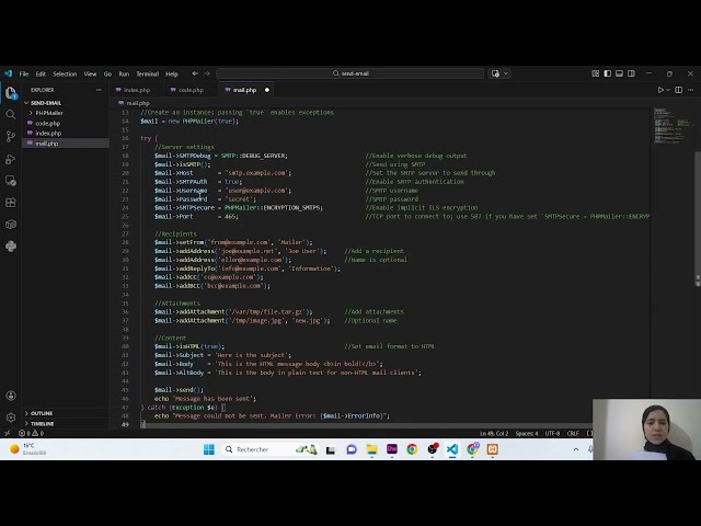 Sending Emails in PHP (PHPMailer + Mailtrap)