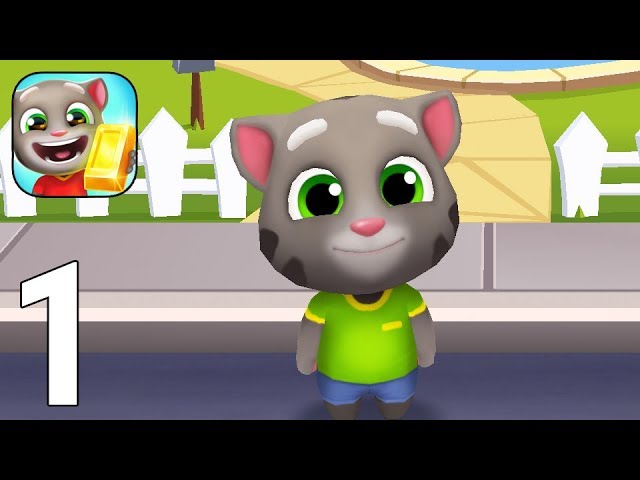 Talking Tom Gold Run Gameplay Walkthrough Part 1 [iOS/Android Games]
