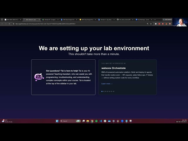 IBM IBDA 2026-04-01 | Week 4 Live Session | Python, Programming Fundamentals & Data Structures