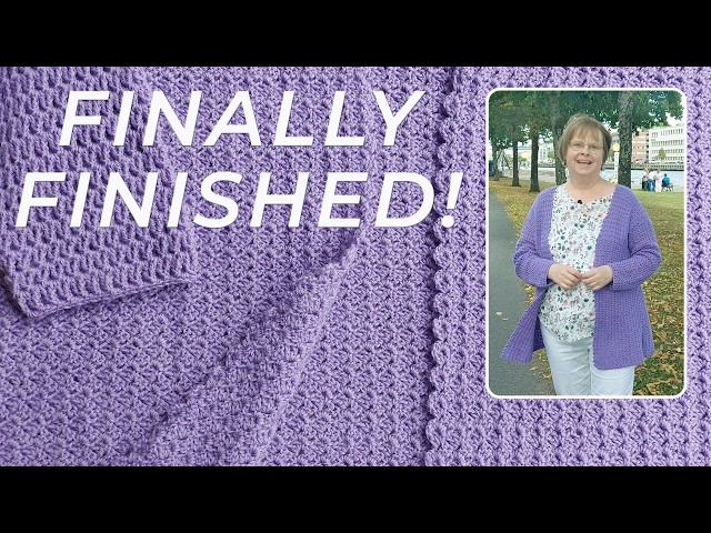 I’m Finally Wearing My Crochet Cardigan!