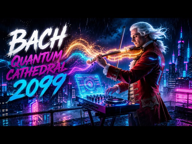 Bach Quantum Cathedral | Epic Classical Techno Mix | Futuristic Organ & Orchestra