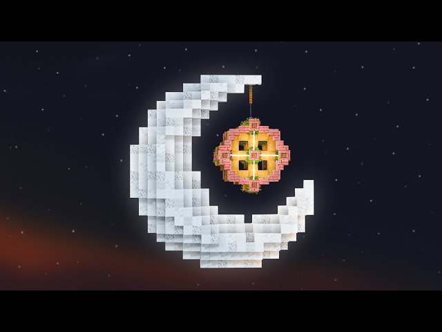 Minecraft | How to Build a Moon House | Survival Tutorial
