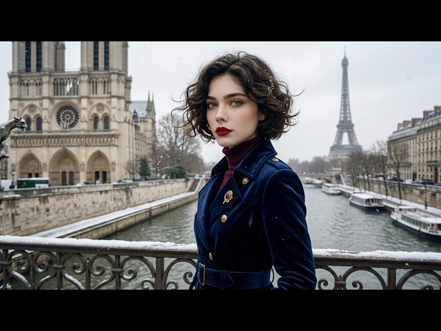 French Chanson 70s | Slow Paris Café Ambience | Vintage French Pop
