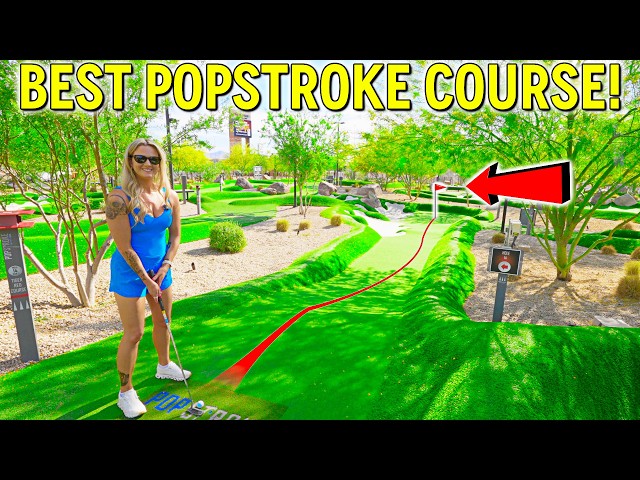 We Found the BEST Tiger Woods Mini Golf Course!