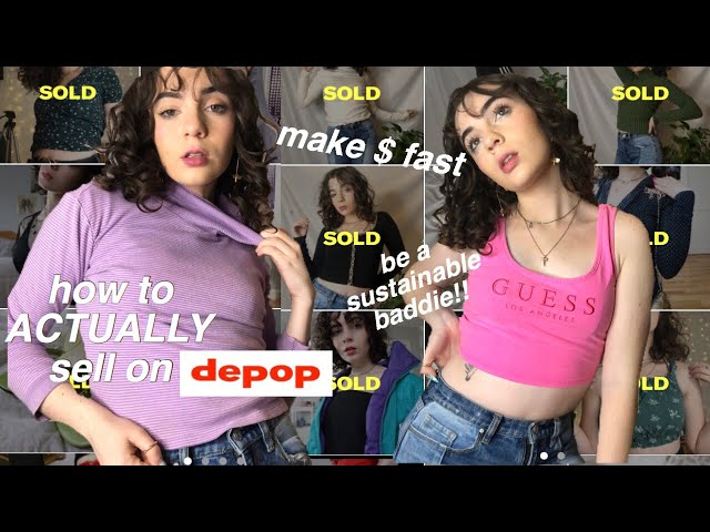 How to sell on depop FAST! pictures, shipping, listing, everything you need to ACTUALLY make sales!