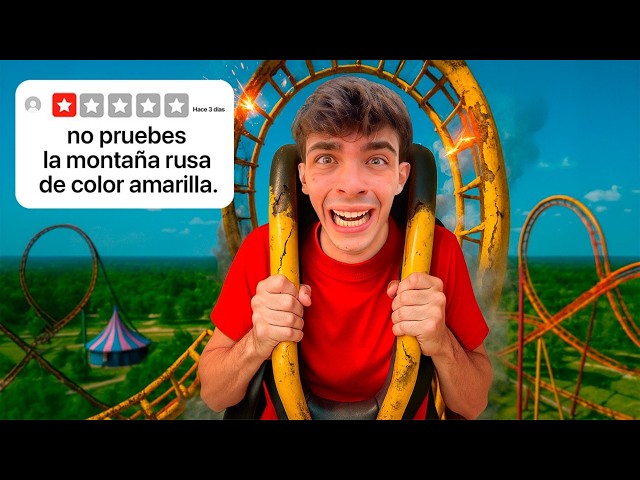 I Tried Amusement Parks with Bad Reviews