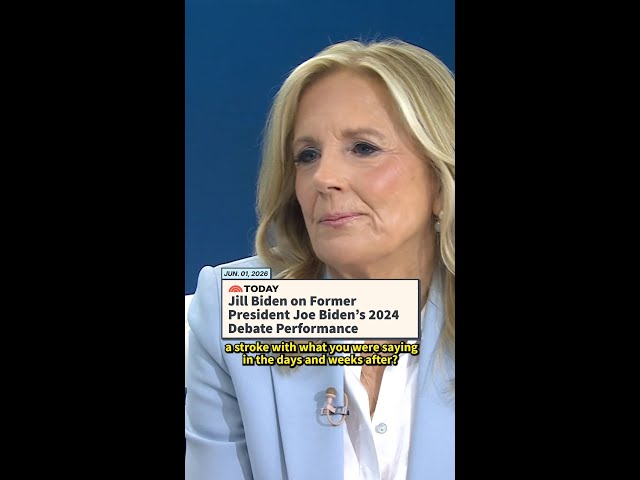 Jill Biden on Former President Joe Biden’s 2024 Debate Performance