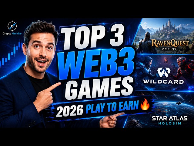 Top 3 Play-to-Earn Web3 Games 2026 | Best Crypto Games You Should Watch