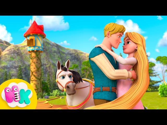 Rapunzel 👸🏰 Story for Kids in English | Fairy Tales & Bedtime Stories | HeyKids Nursery Rhymes