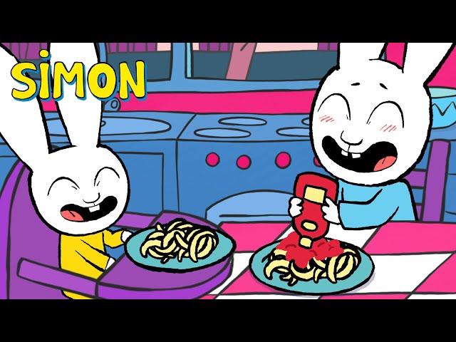 🍝 ¡Cena con sorpresa! ¿Sopa mágica o pasta? 😂🥄 Simón | Episodios Completos T1+4 | 1h