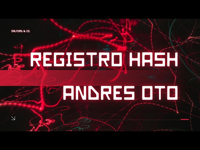 CRUD Productos con Registro y Hash