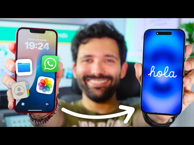 Como TRANSFERIR DATOS de iPhone a iPhone ✅ Como pasar TODO