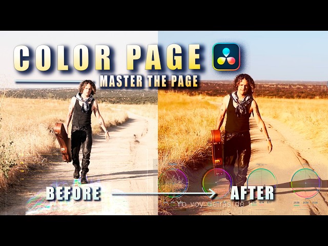 How to Use the COLOR PAGE in DaVinci Resolve (Step-by-Step)