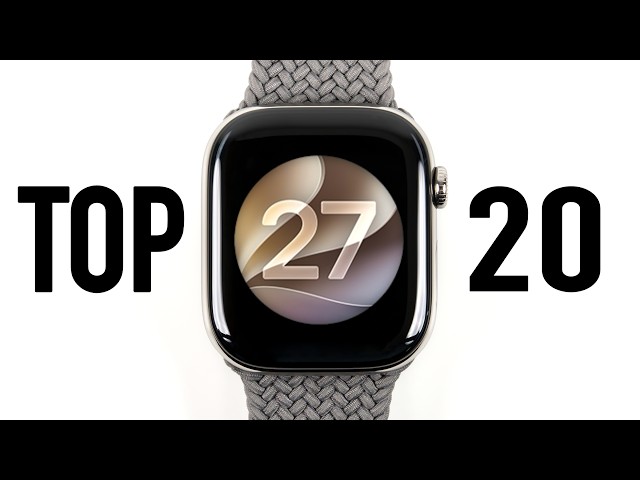 watchOS 27 is here! - What's new? | TOP 20 Highlights