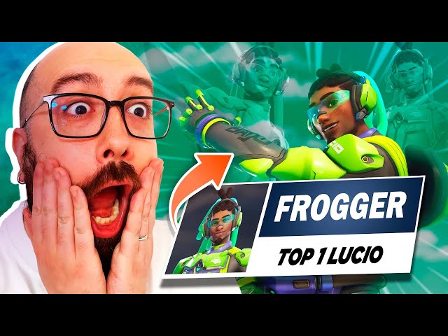 REACTION to the BEST LUCIO in the WORLD! | Angrod Overwatch