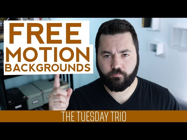 3 Free Motion Backgrounds Sites [The Tuesday Trio]