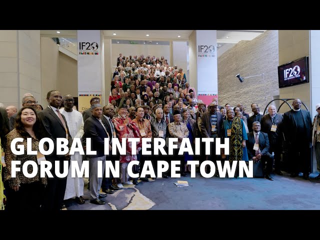 G20 Interfaith Forum in Cape Town