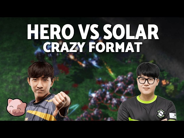 BIZARRE FORMAT - HERO vs SOLAR: | IntoTheTV Monthly #1 Ro8 - StarCraft 2