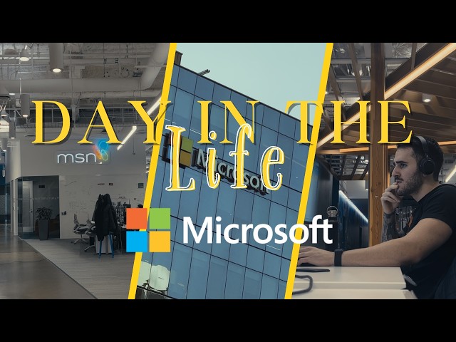 Day in the Life of a Software Engineer at Microsoft - Vancouver