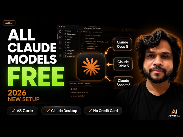 Claude Desktop Is Now FREE?! Use Claude Opus 3.5, Haiku 3.5 & Sonnet 3.5 Free ( End to End Setup )