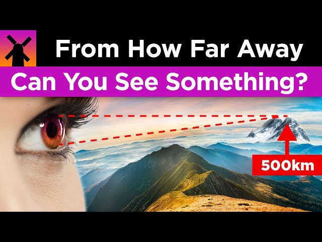 What’s the Farthest Away Thing You Can See?