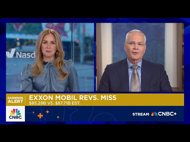 Exxon Mobil CEO Darren Woods on Q3 results: The highest EPS we've ever delivered