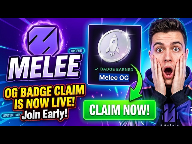 Melee Airdrop - OG Badge Claim Is Now LIVE! | New Airdrop