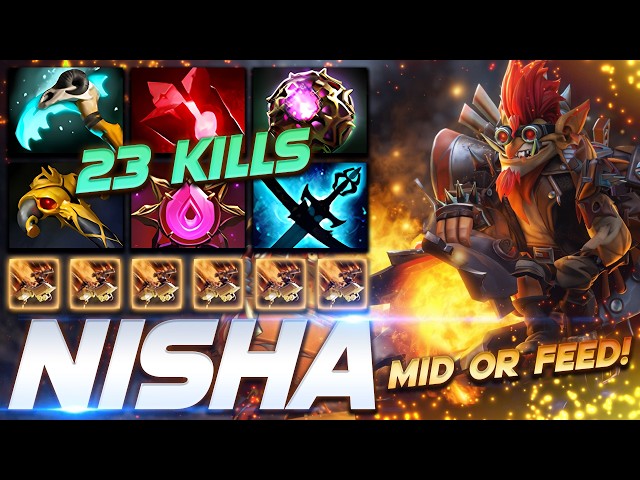 Nisha Techies - Dota 2 Pro Gameplay [Watch & Learn]